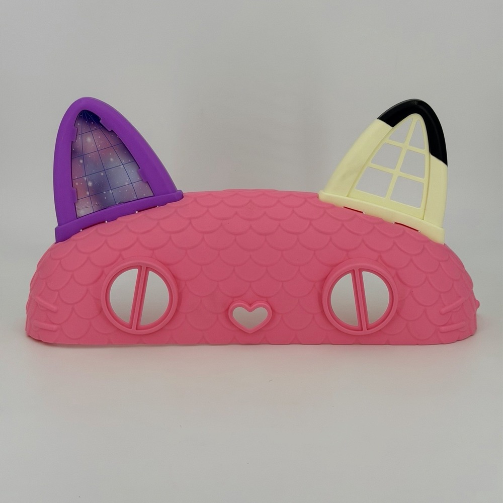 Gabby's Purrfect Dollhouse Replacement Hinged Top Roof Part cat ears pink